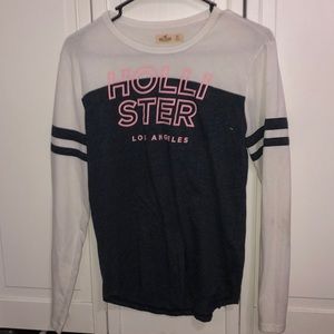 hollister baseball tee xs